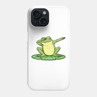 Frog on Sheet at Hip Hop Dance Dab Phone Case