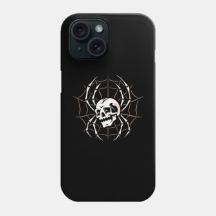 Spider skull Phone Case