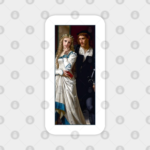 Hamlet and Ophelia by Hugues Merle Magnet by academic-art