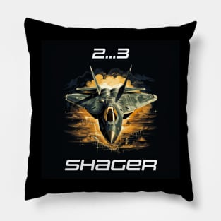 2..3 Shager - 2..3 ש-גר - I support Israel Pillow