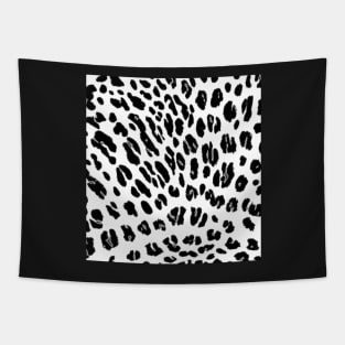 Albino Wild Cat print pattern Tapestry