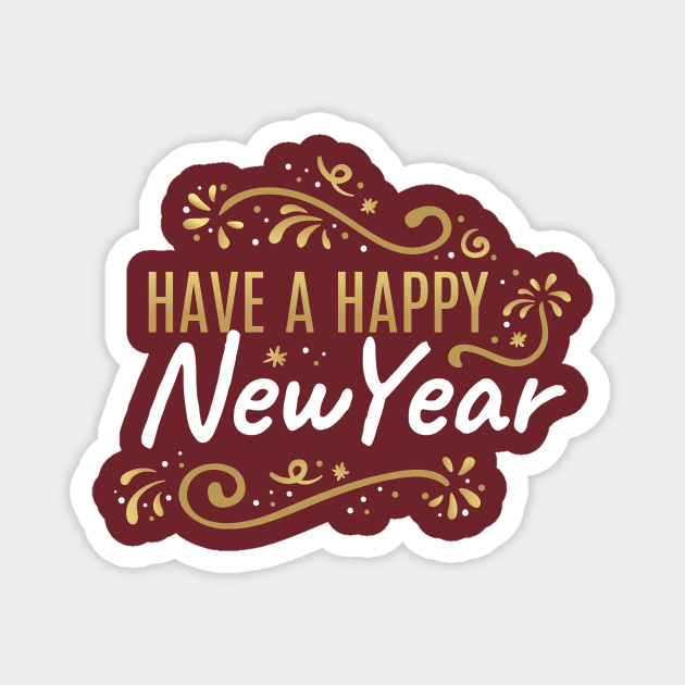 new-year Magnet by kani