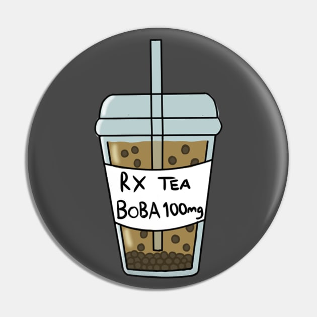 Boba 100mg Pin by Dango's Merch