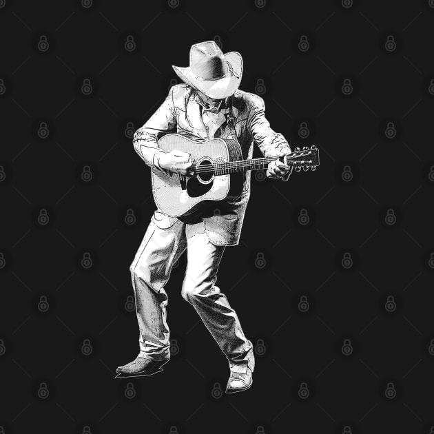Dwight Yoakam / 80s Styled Vintage Design