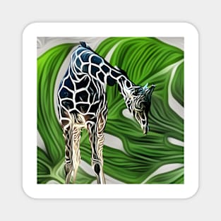 Giraffe Design Magnet