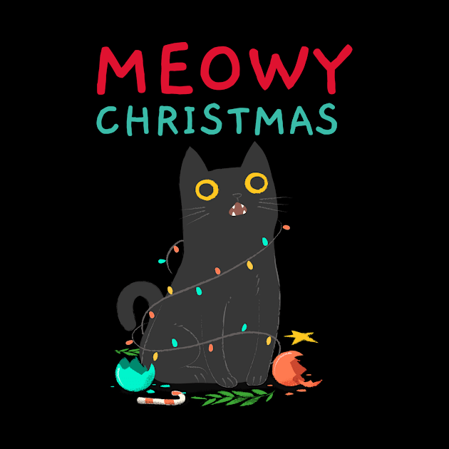 X-mas cat by BlabLabel