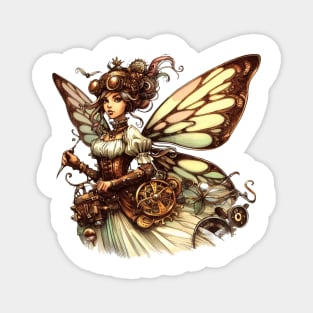 Stunning Steampunk Fairy Magnet