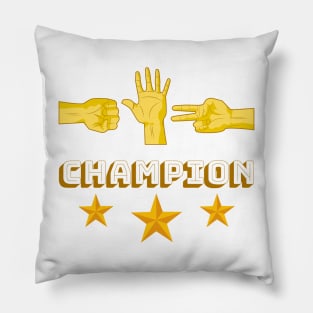 Champion saying funny Pillow