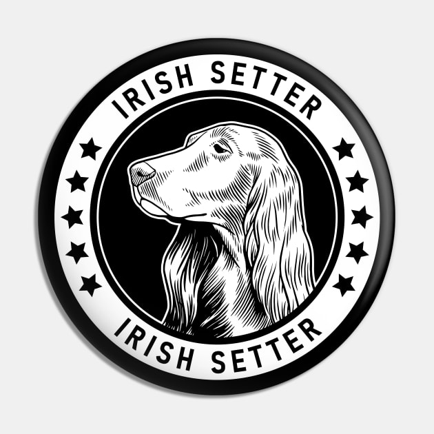 Irish Setter Fan Gift Pin by millersye