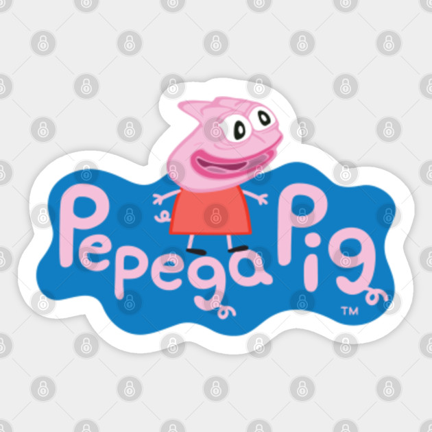 Pepega Pig Meme Design Meme Sticker Sticker Teepublic