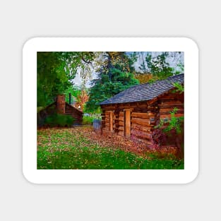 The Log Cabins Magnet