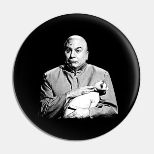 Dr Evil With Cat Pin