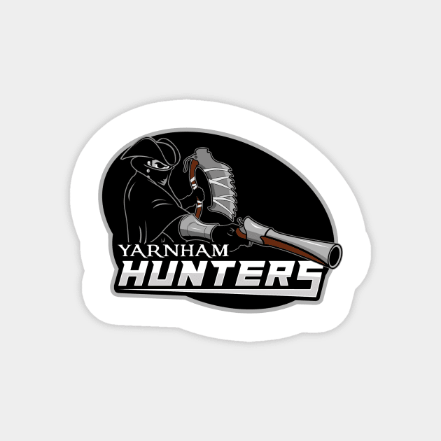 Yharnam Hunters (Alt Print) Magnet by Miskatonic Designs