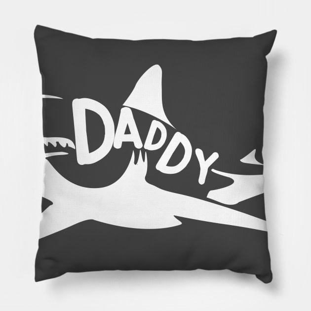 Daddy Shark - Daddy Shark Pillow by StylishPrinting