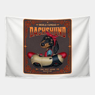 Piper Dachshund World Famous Tapestry