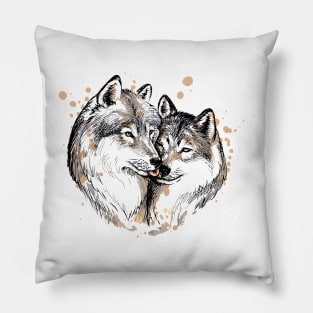 Wolves Pillow