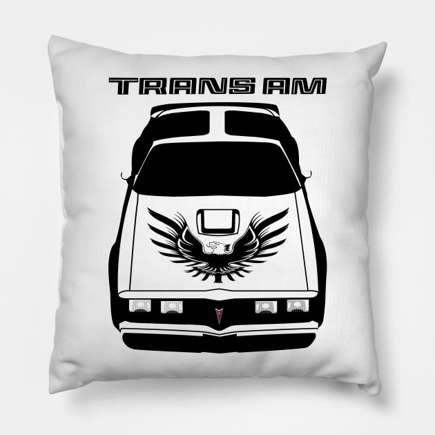 Firebird Trans Am 1979-1981 T-top Pillow by V8social