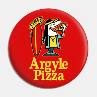 Argyle Pizza Pin