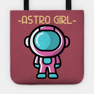 Astro Girl Design Tote