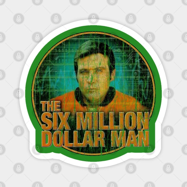 Vintage Six Million Dollar Man Magnet by Cube2