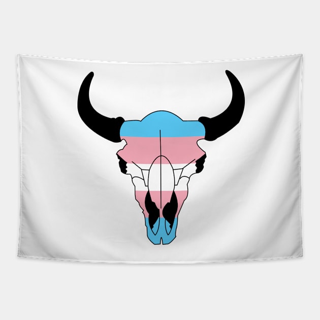 Bison Trans Pride! Tapestry by somekindofguru