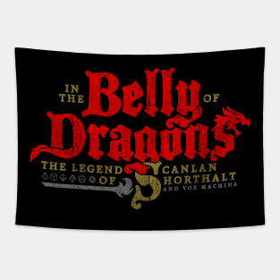 In The Belly of Dragons Tapestry