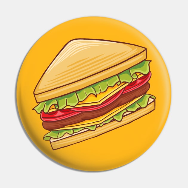 Sandwich Pin by MEDZ