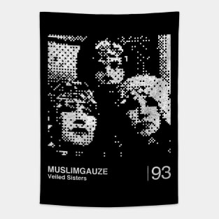 Muslimgauze / Minimalist Graphic Fan Artwork Design Tapestry