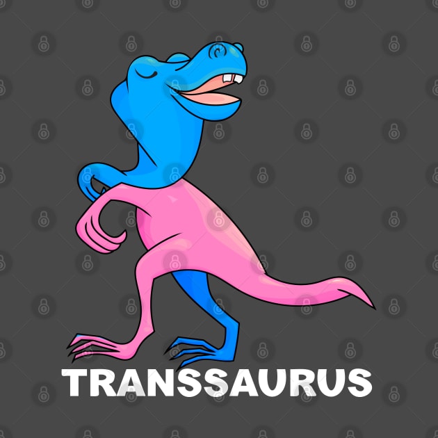 Trans Pride Diniosaurus by tatadonets