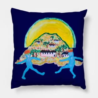 island dancers Pillow