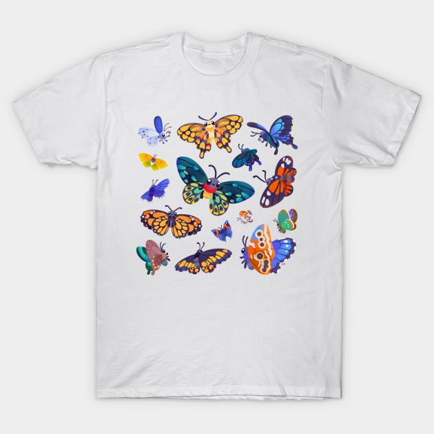 Butterflies Day - Butterfly - T-Shirt | TeePublic