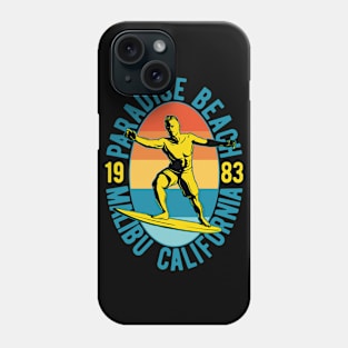 Paradise Beach Malibu California Phone Case