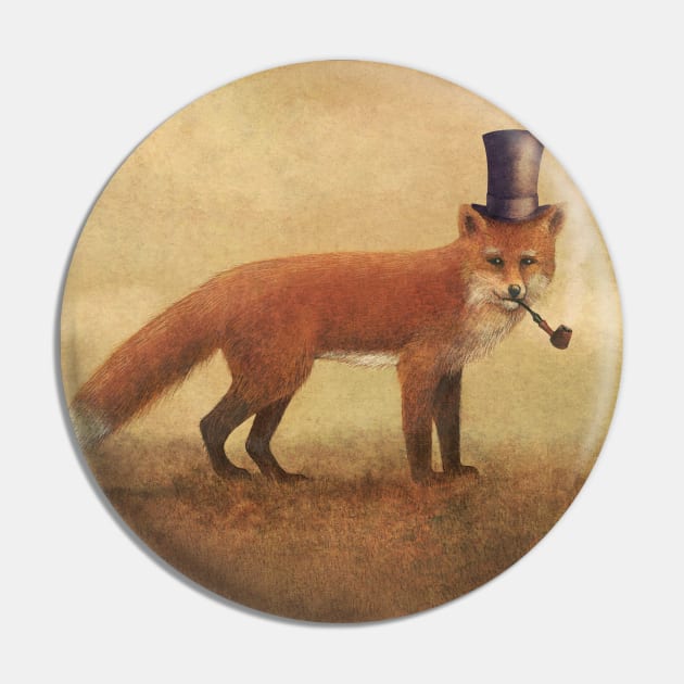 Crazy Like a Fox Pin by Terry Fan