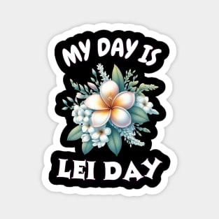 Lei Day Magnet