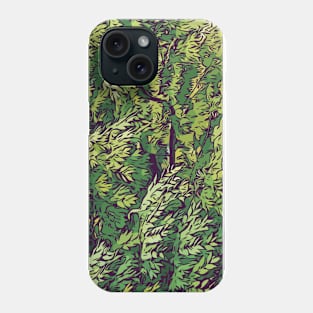 Green Leaves Phone Case