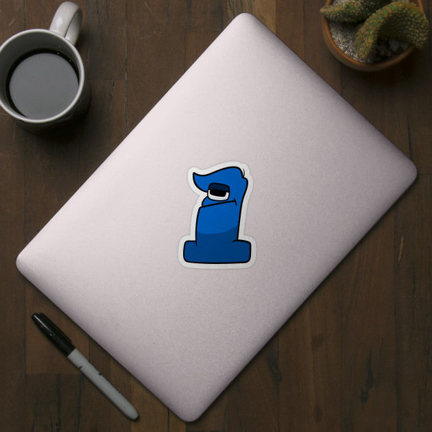 Number Lore One Sticker - Number lore One - Discover & Share GIFs