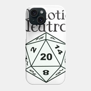 Chaotic Neutral Alignment Phone Case