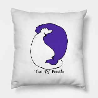 The Tao Of Poodle Pillow