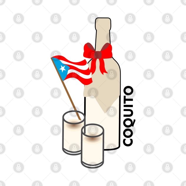 Coquito Puerto Rico Drink Cocktail Boricua Food by bydarling