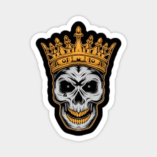 King Skull Magnet