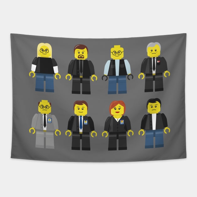 The BriX-Files Tapestry by sixhours