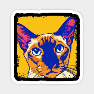 Tonkinese Pop Art - Cat Lover Gift Magnet