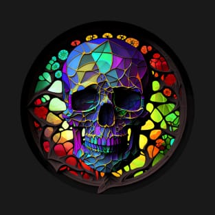 Skull Stained Glass T-Shirt