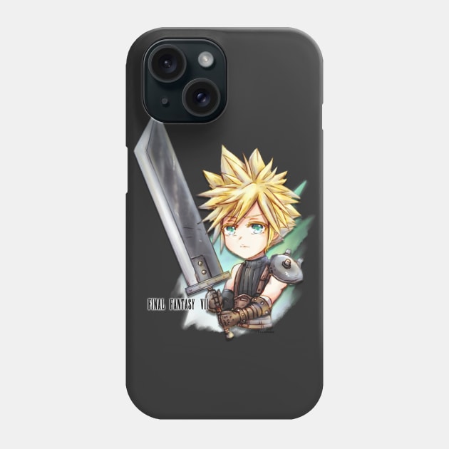 Final Fantasy 7 Remake Cloud Strife Phone Case by candypiggy