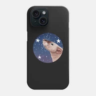 Siamese Rat Stargazing Phone Case