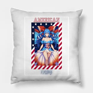 American Sky Fairy Pillow