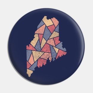 Maine Mosaic - Harbor Dawn Pin