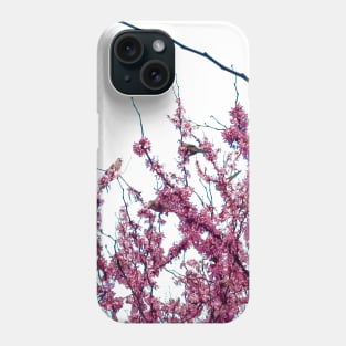 parrots and blossom Phone Case