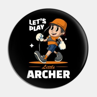 Funny Little Archer Pin