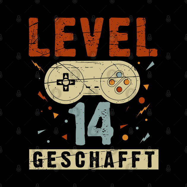 Level 14 Geschafft by Cooldruck